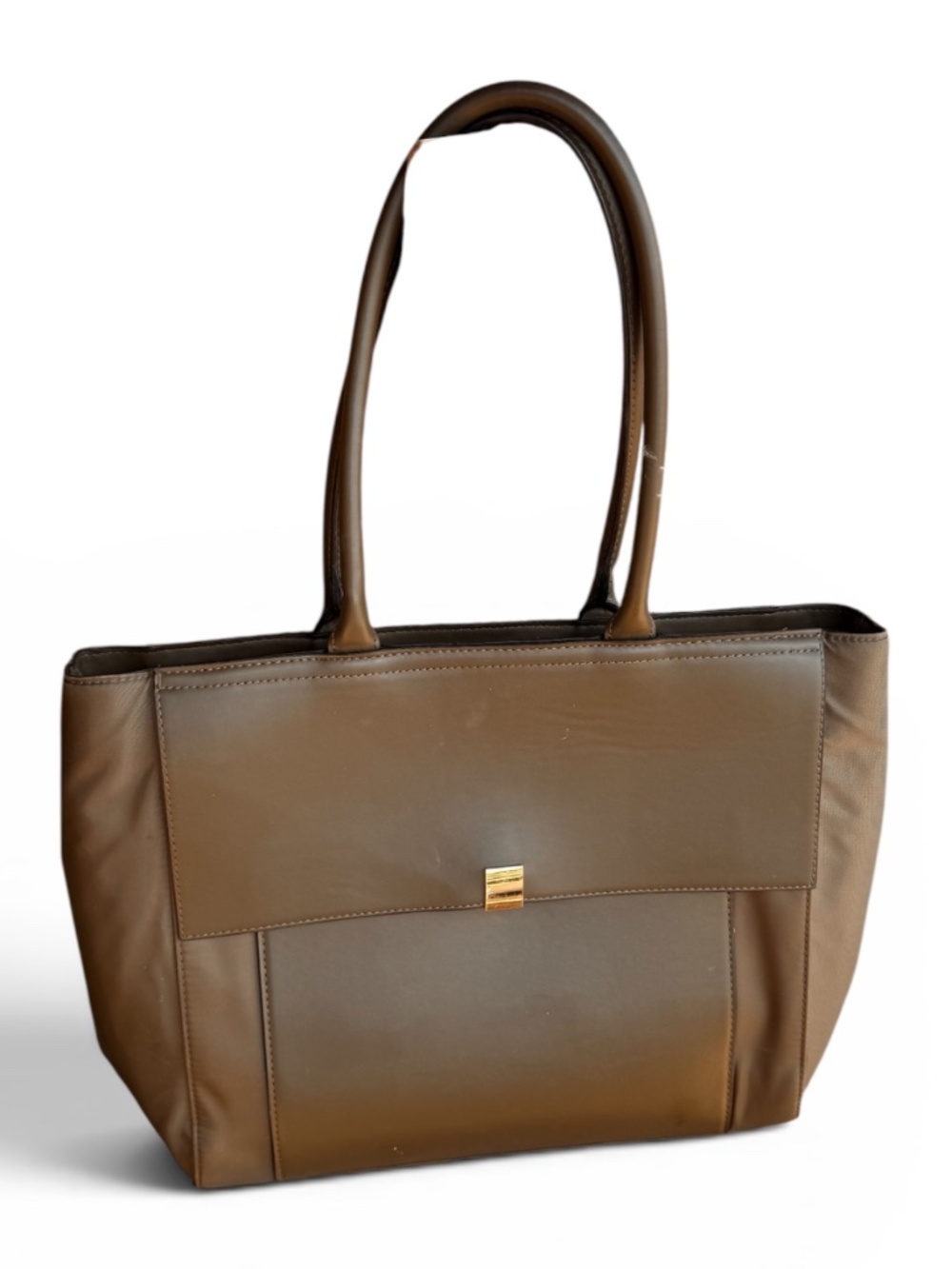 A New Day Brown Tote Bag